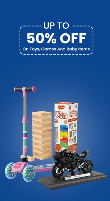 Across Site – Up To 50% OFF On Toys, Games And Baby Items