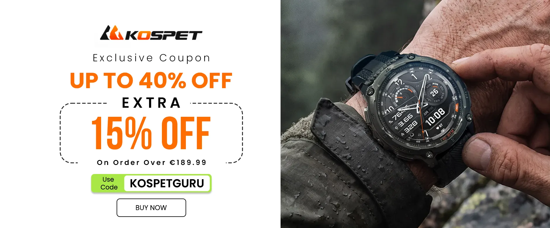 Kospet Coupon Codes